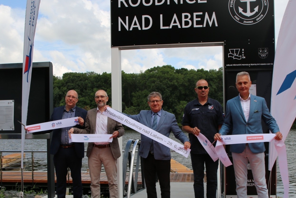  Roudnické přístaviště pro rekreační lodě je připraveno k&nbsp;provozu