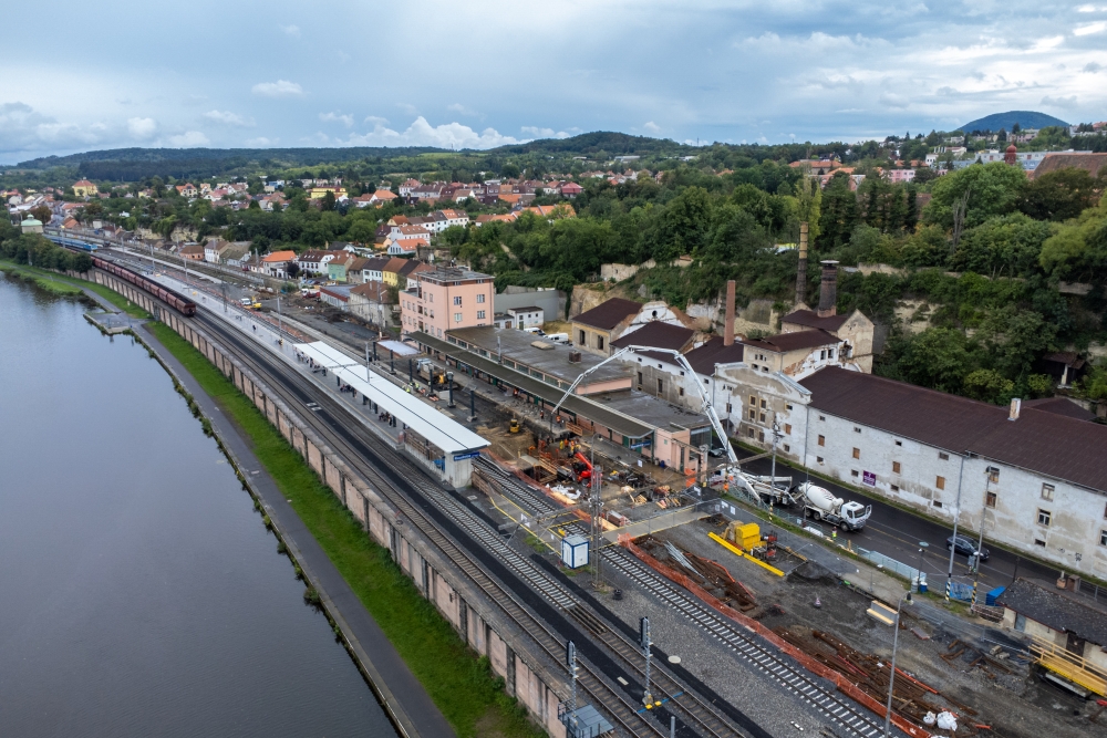  Montáž výtahu omezí prodej vlakových jízdenek, cestujícím se otevře podchod