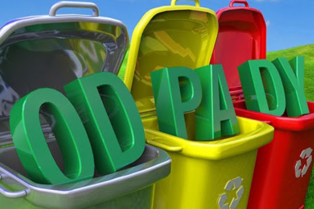  UPOZORNĚNÍ NA UKONČENÍ SVOZU BIOODPADU