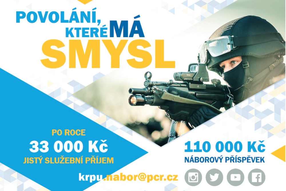  PRÁCE U POLICIE   POVOLÁNÍ, KTERÉ MÁ SMYSL