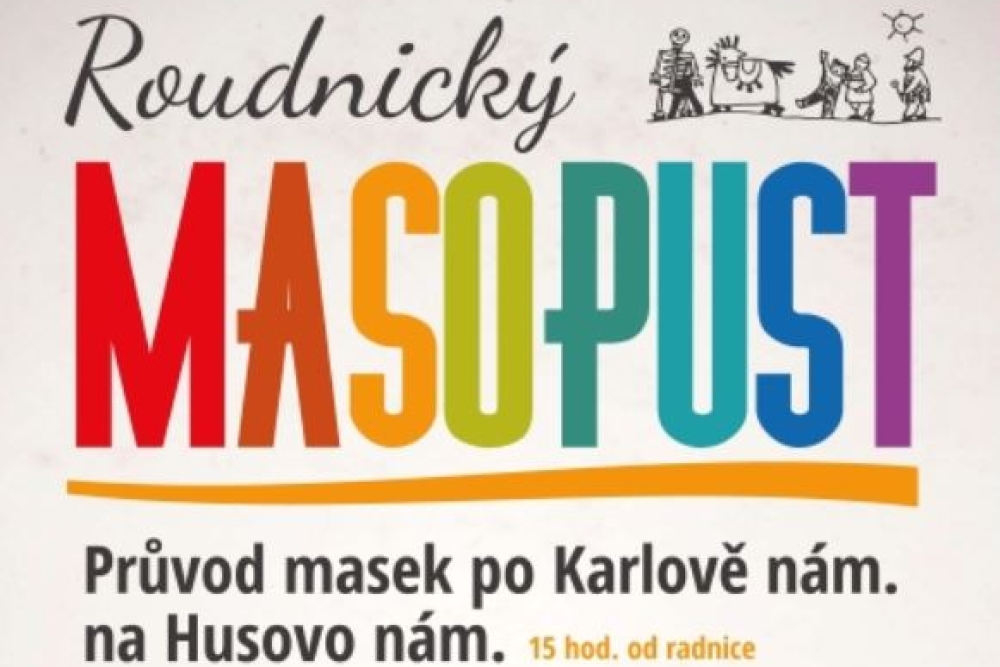  Roudnice v&nbsp;pátek ožije masopustním veselím