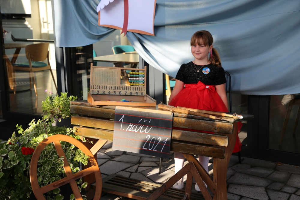  Prvňáčci zahájili školní docházku v&nbsp;kulturním domě