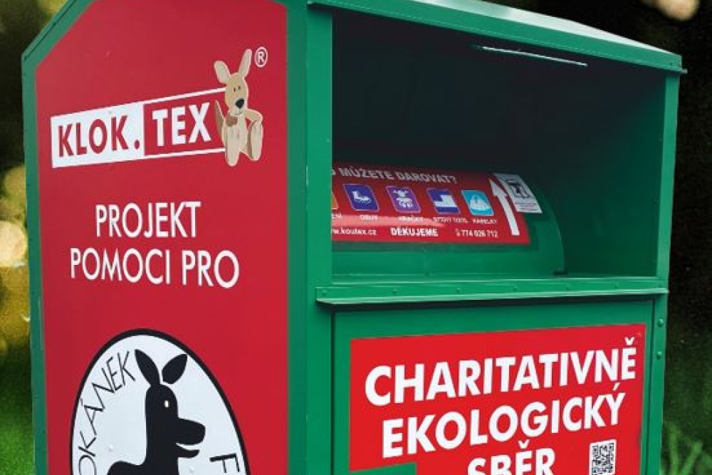  Sběrem nepotřebného textilu pomáháte ohroženým dětem